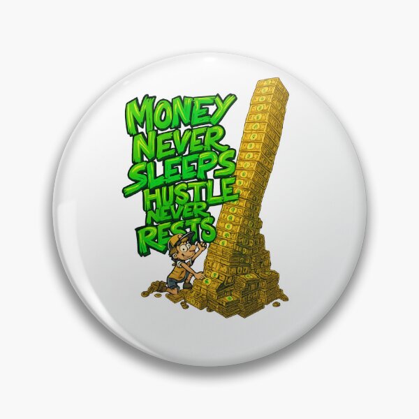 Item preview, Money Never Sleeps — Golden Hustle Tower designed and sold by Design Orbit.