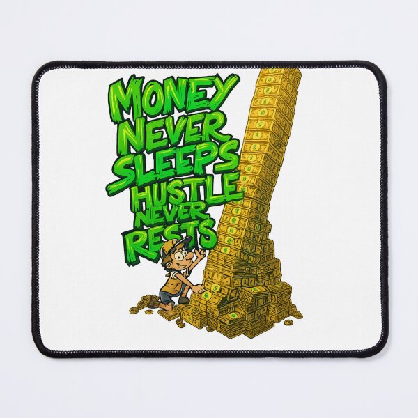 Item preview, Money Never Sleeps — Golden Hustle Tower designed and sold by Design Orbit.
