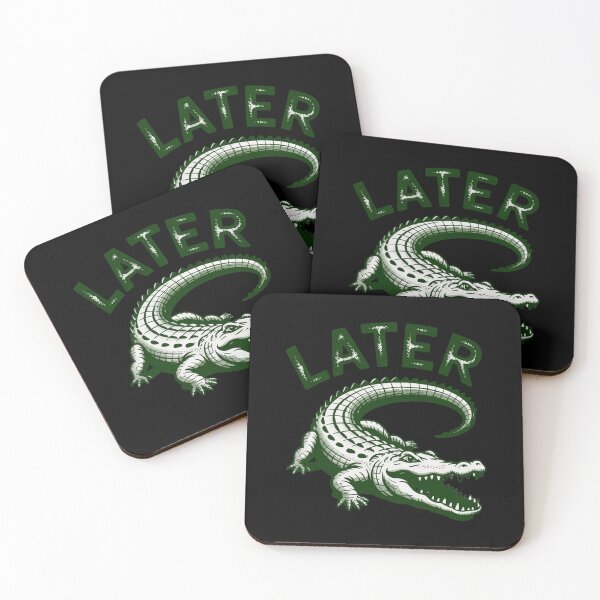 Artikelvorschau, Später Gator Alligator entworfen und verkauft von SlogariArt.