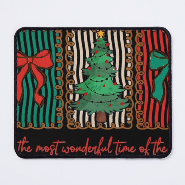 Item preview, It’s The Most Wonderful Time Of The Year Christmas Tree Gingerbread Design designed and sold by ligzpoole.