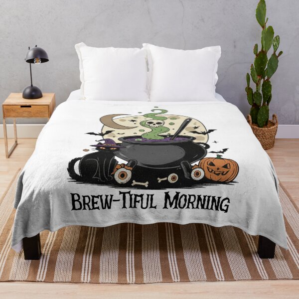 Item preview, Brew-tiful Morning – Cozy Witch Café Coffee designed and sold by LaiThaiPatterns.