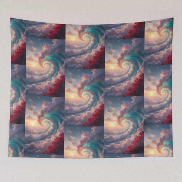 Item preview, Clouds Spiral,  Repeated Texture Pattern (image size 8320x12480) designed and sold by Digital-Davinci.
