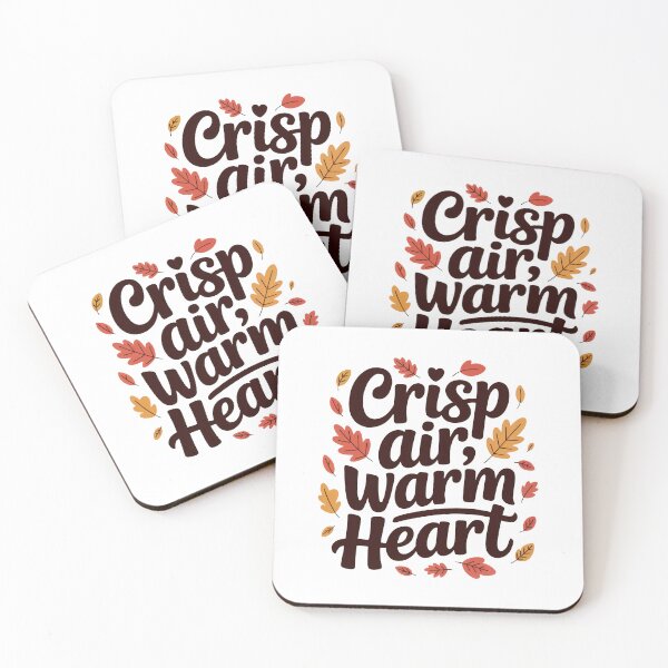 Item preview, Crisp Air, Warm Heart designed and sold by WSPrintCrafter.
