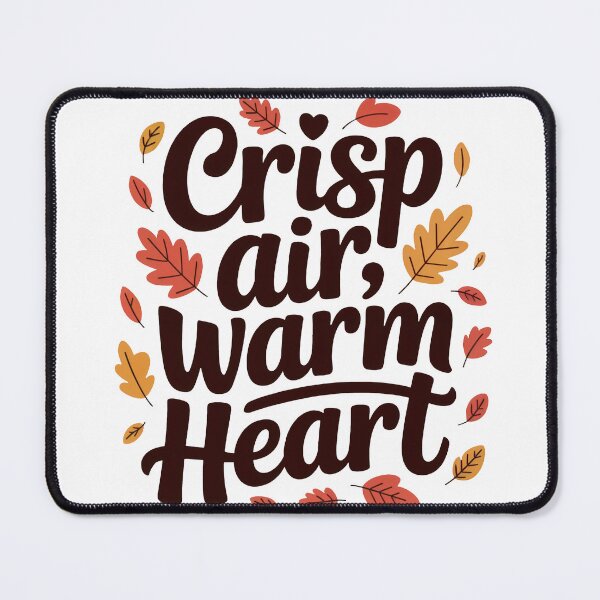 Item preview, Crisp Air, Warm Heart designed and sold by WSPrintCrafter.