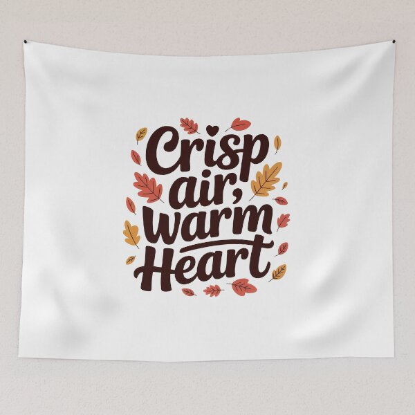 Item preview, Crisp Air, Warm Heart designed and sold by WSPrintCrafter.