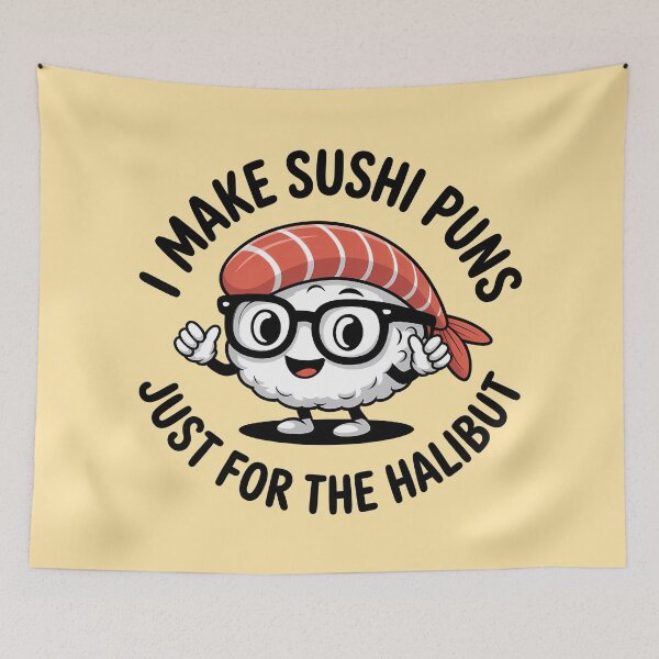 Item preview, Sushi Puns designed and sold by telesdearts.