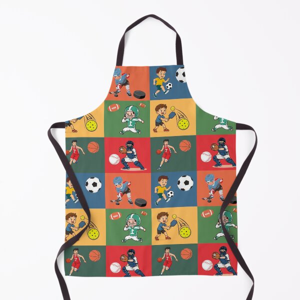 Item preview, Cute Kids Playing Sports – Fun Cartoon Ball Illustration Poster designed and sold by CHANCHANAI.