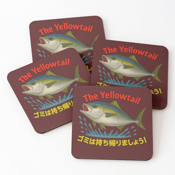 Item preview, The Yellowtail – Keep Our Oceans Clean | Fishing LIFE designed and sold by BlueFlowLab.