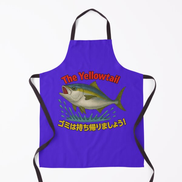 Item preview, The Yellowtail – Keep Our Oceans Clean | Fishing LIFE designed and sold by BlueFlowLab.