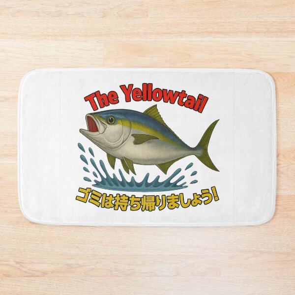 Item preview, The Yellowtail – Keep Our Oceans Clean | Fishing LIFE designed and sold by BlueFlowLab.