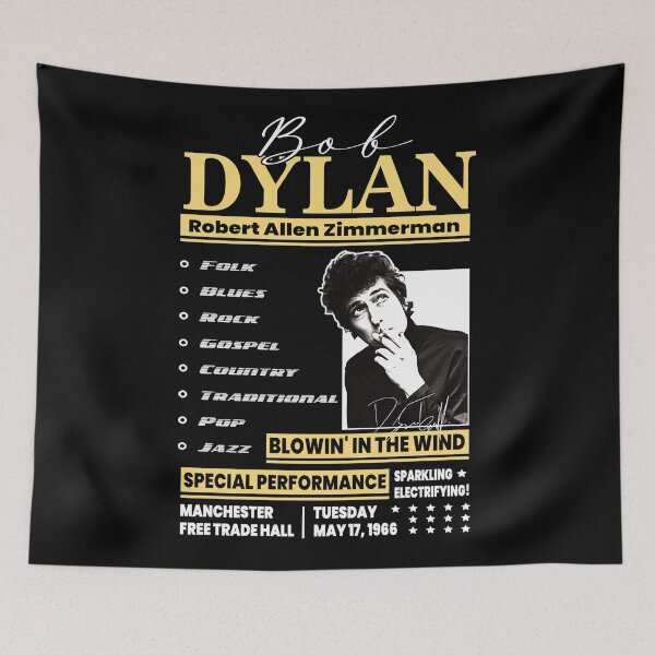 Item preview, Bob Dylan Vintage Poster Tour Concert designed and sold by Undertaleee122.