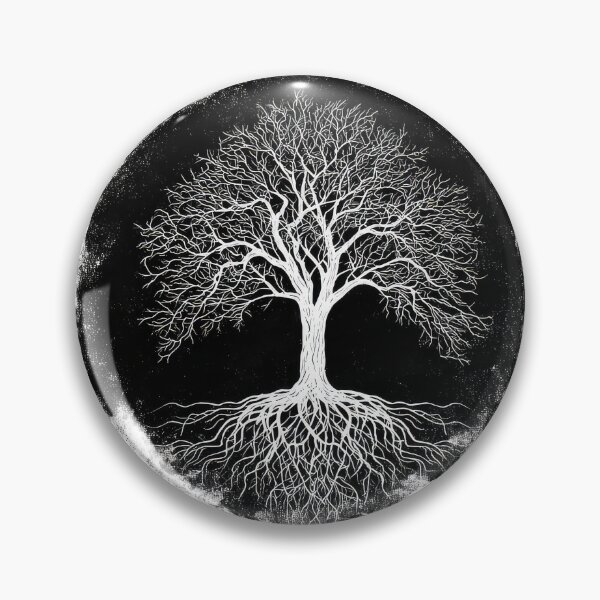 Item preview, Tree moon Pagan Wicca Design art designed and sold by thewandswant.