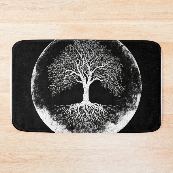 Item preview, Tree moon Pagan Wicca Design art designed and sold by thewandswant.