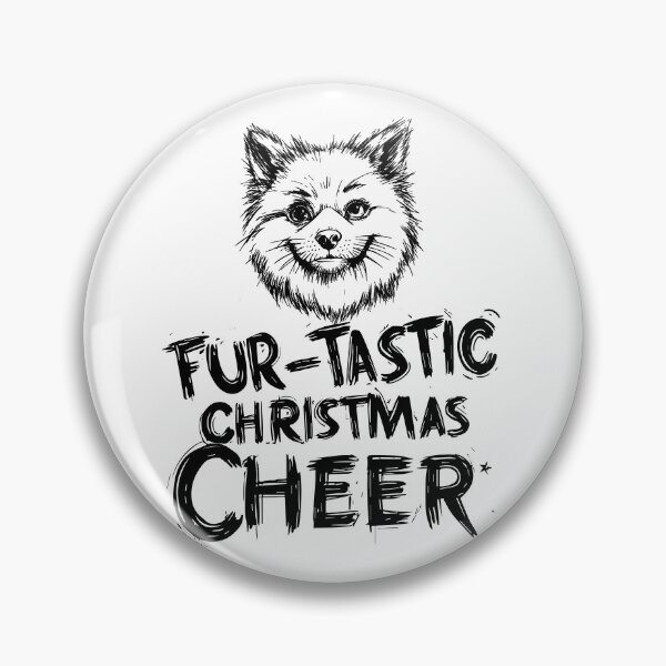 Aperçu de l'œuvre T-shirt de Noël pour chien avec motif Fur-tastic créée et vendue par DavidTeeStudio.