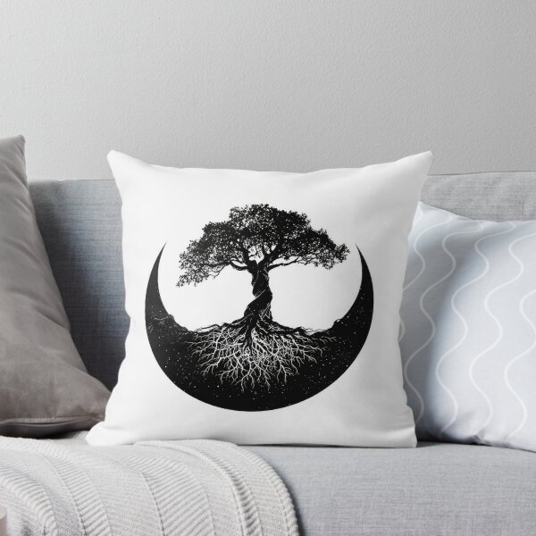 Item preview, Tree Moon Pagan Wicca design art designed and sold by thewandswant.