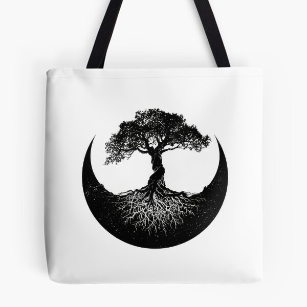 Item preview, Tree Moon Pagan Wicca design art designed and sold by thewandswant.