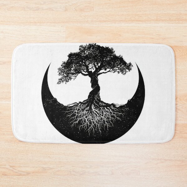 Item preview, Tree Moon Pagan Wicca design art designed and sold by thewandswant.