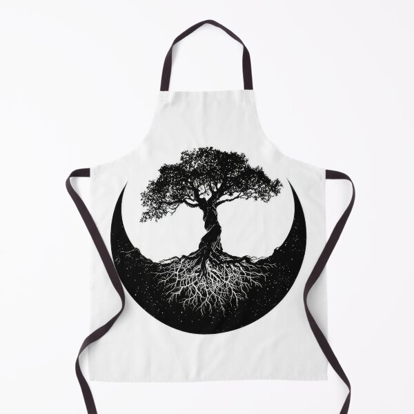 Item preview, Tree Moon Pagan Wicca design art designed and sold by thewandswant.