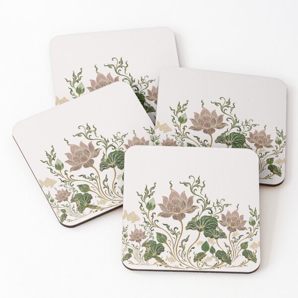 Item preview, Lotus and Craf ikat pattern so cute designed and sold by Dechaphopearsri.