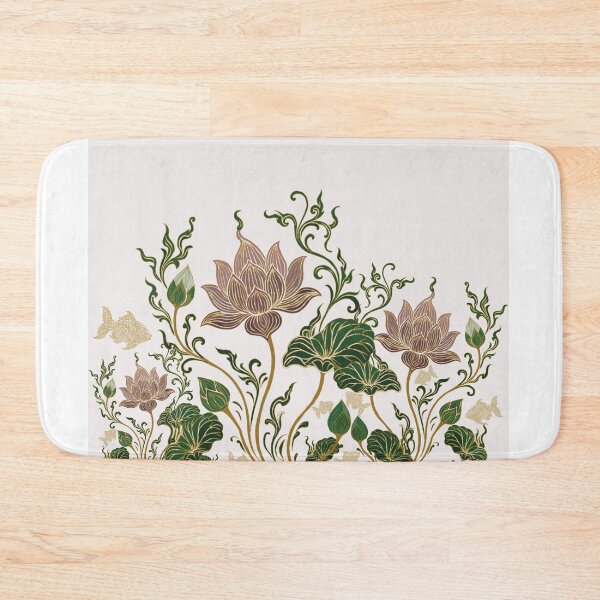 Item preview, Lotus and Craf ikat pattern so cute designed and sold by Dechaphopearsri.