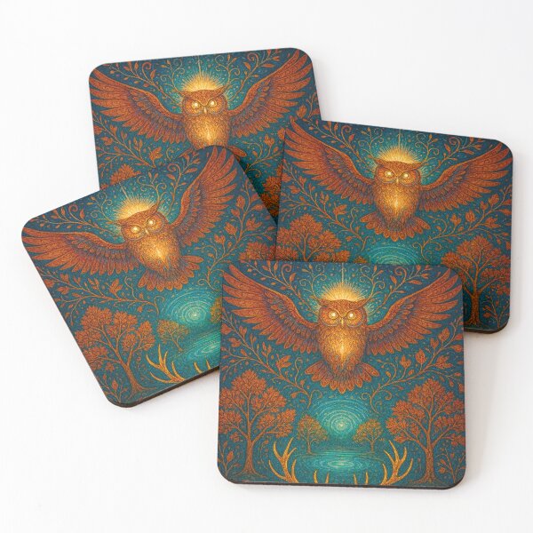 Item preview, Magical forest spirit at night designed and sold by Sigtrix.