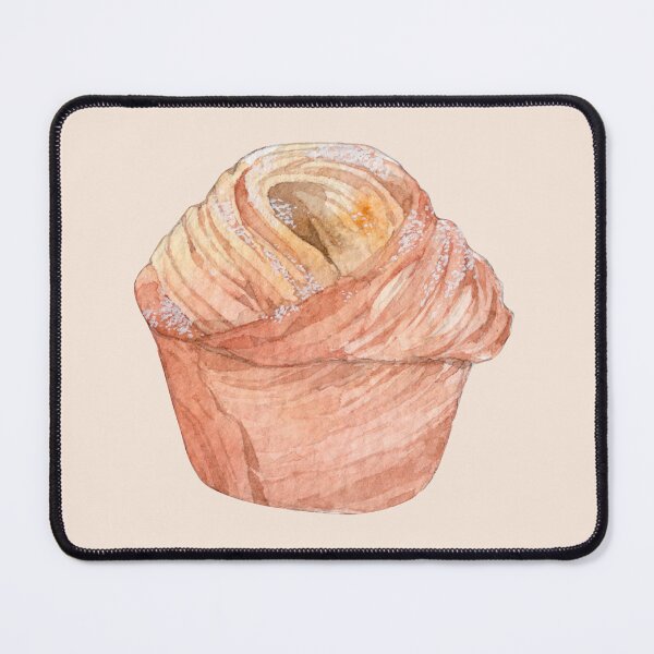 Item preview, Watercolor Cruffin Illustration – Cute Pastry Art (Cutout) designed and sold by EmeraldeaArt.