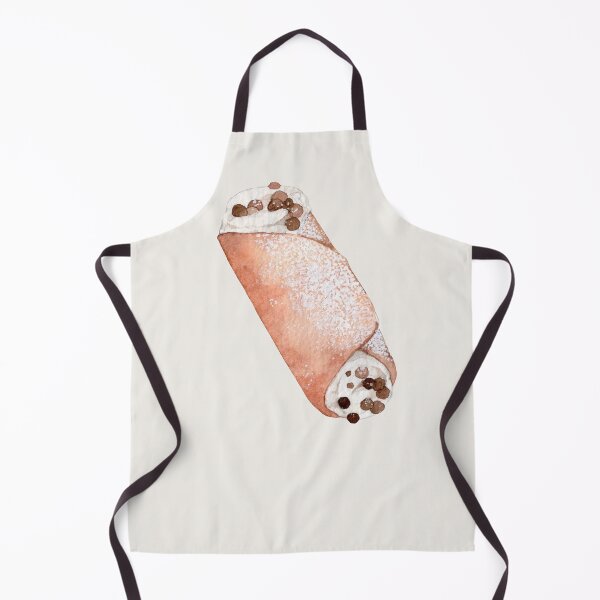Item preview, Watercolor Cannoli Illustration – Italian Dessert Art (Cutout) designed and sold by EmeraldeaArt.