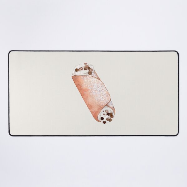Item preview, Watercolor Cannoli Illustration – Italian Dessert Art (Cutout) designed and sold by EmeraldeaArt.