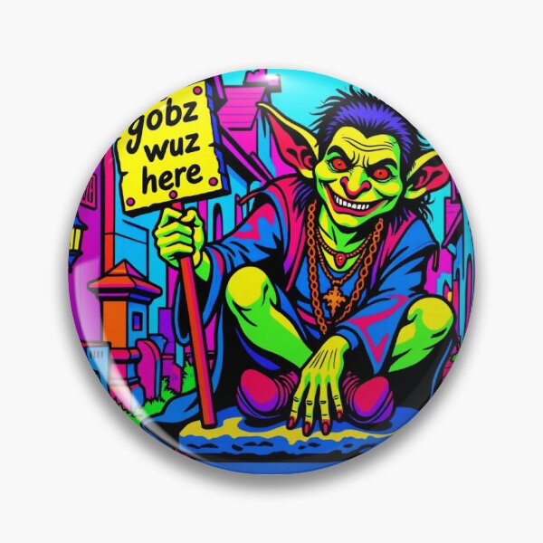 Artikelvorschau, Gobz Wuz Here: Psychedelisch entworfen und verkauft von Fanta-sticky.