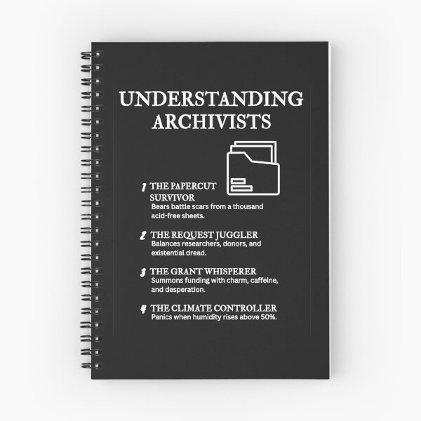 Item preview, Understanding Archivists – For Lovers of Boxes and History	– Black	 			 designed and sold by PsyFlow35.