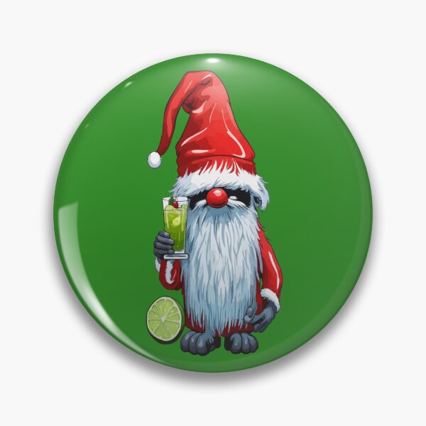 Item preview, Nordic Nisse Gnome Gonk Holding A Glass Of‎ Lime Margarita designed and sold by taiche.