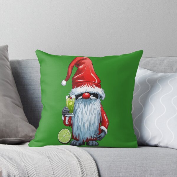 Item preview, Nordic Nisse Gnome Gonk Holding A Glass Of‎ Lime Margarita designed and sold by taiche.