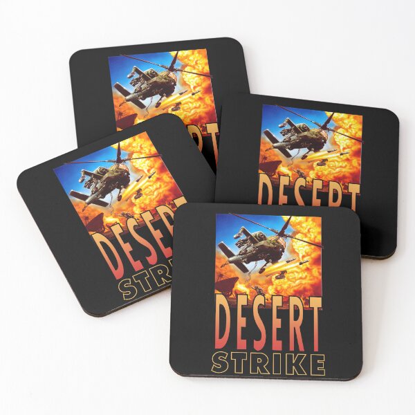Item preview, Desert Strike Retro Game Cover HD designed and sold by Retr0Tshirts.