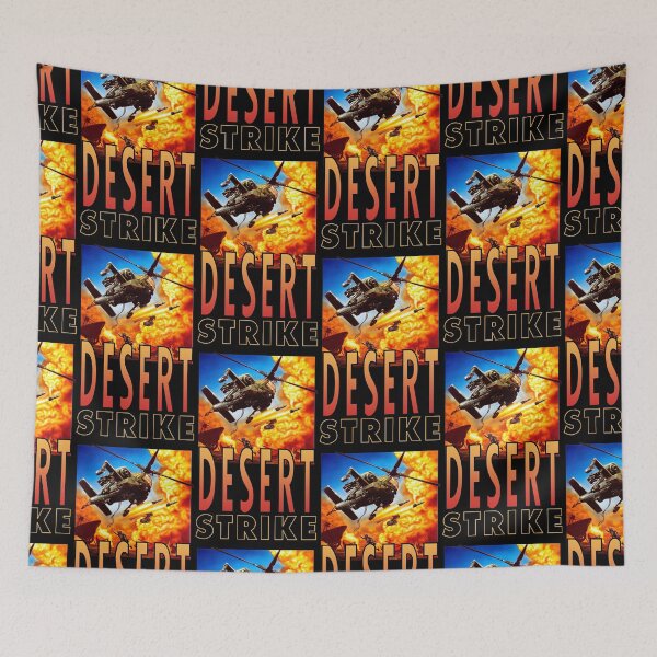 Item preview, Desert Strike Retro Game Cover HD designed and sold by Retr0Tshirts.