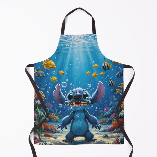 Item preview, Stitch marvels at the underwater world designed and sold by cloud lee.