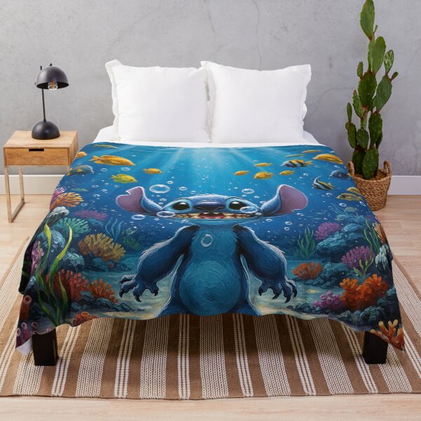 Item preview, Stitch marvels at the underwater world designed and sold by cloud lee.