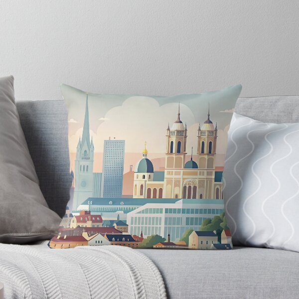 Item preview,  Minimalist skyline of Lyon designed and sold by paulrommer.
