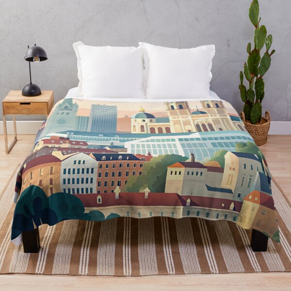 Item preview,  Minimalist skyline of Lyon designed and sold by paulrommer.
