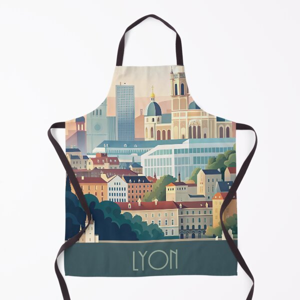 Item preview,  Minimalist skyline of Lyon designed and sold by paulrommer.