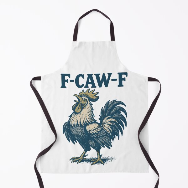 Item preview, F-Caw-F Rooster Humor Quote Meme designed and sold by LuminOrb.