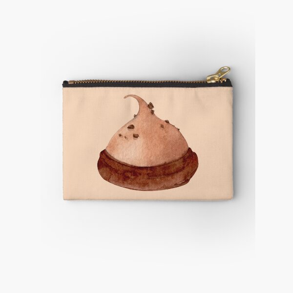 Item preview, Chocolate Meringue – Watercolor Dessert Illustration (Cutout) designed and sold by EmeraldeaArt.