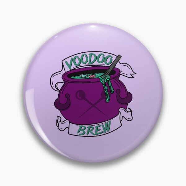 Item preview, Voodoo Brew Cauldron – Spooky Cute Witch Potion designed and sold by ChemicalXShop.