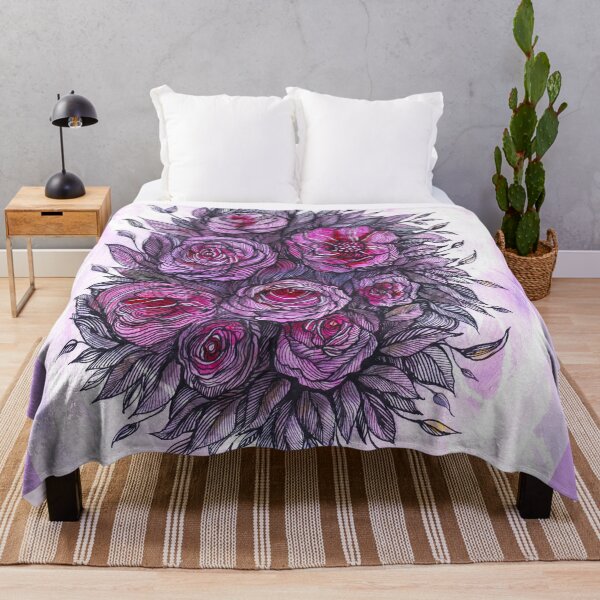 Item preview, Purple flowers designed and sold by Olirina.