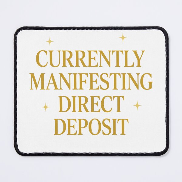 Item preview, Currently Manifesting Direct Deposit – Funny Money Mindset Shirt designed and sold by Design Express.