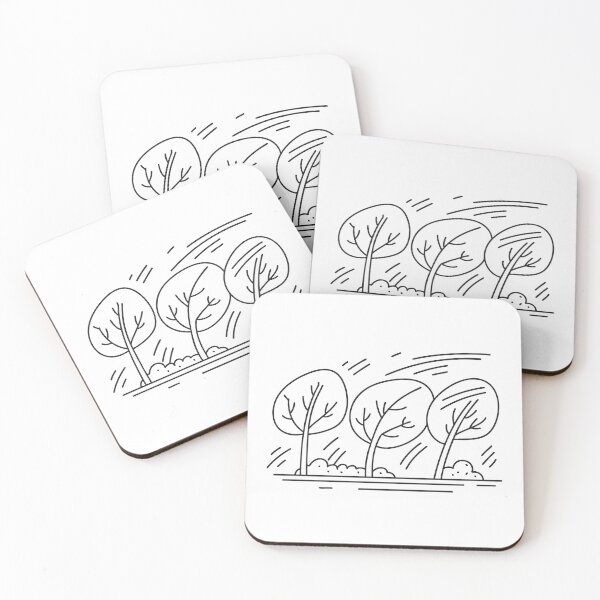 Item preview, Trees in the park bending in strong wind during storm designed and sold by rasagamastore.