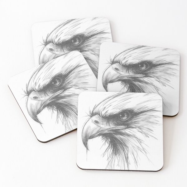 Item preview, Majestic Eagle Pencil Sketch designed and sold by Leon Woods Pencil Art.