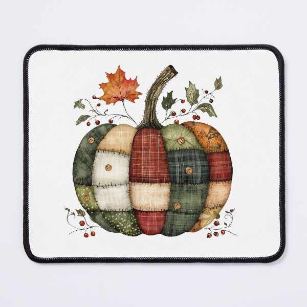 Artikelvorschau, Patchwork-Kürbis-Illustration entworfen und verkauft von Liededrom..