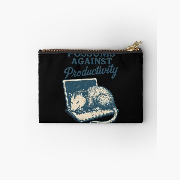 Item preview, Possums Against Productivity Funny Meme Tee designed and sold by LuminOrb.