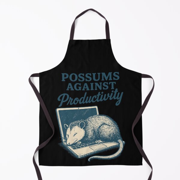 Item preview, Possums Against Productivity Funny Meme Tee designed and sold by LuminOrb.