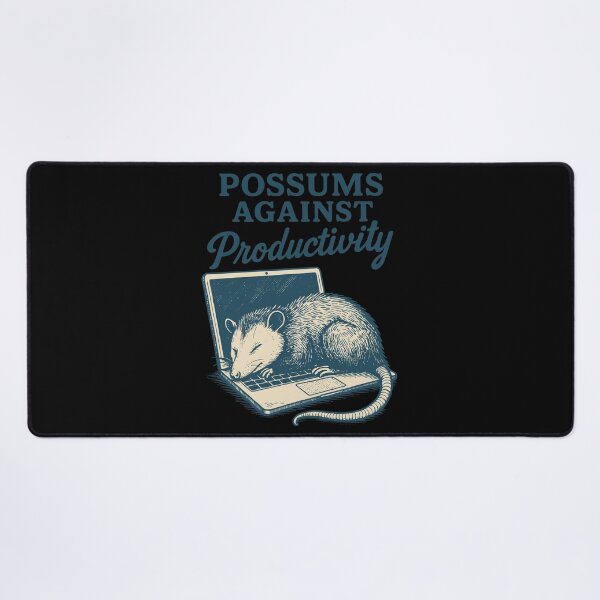 Item preview, Possums Against Productivity Funny Meme Tee designed and sold by LuminOrb.